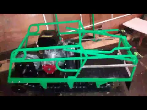 Видео: Строю мототолкач/мотобуксировщик с нуля (3 часть)