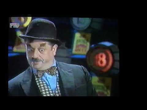 Видео: "Чарли Чаплин" заставка "Русского лото" 1995 год