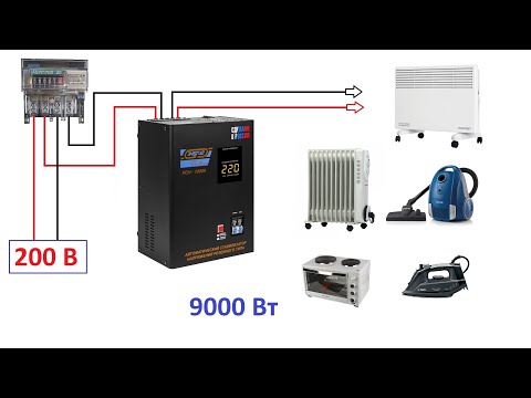 Видео: Как выбрать стабилизатор напряжения для дома, принцип работы автотрансформатора.