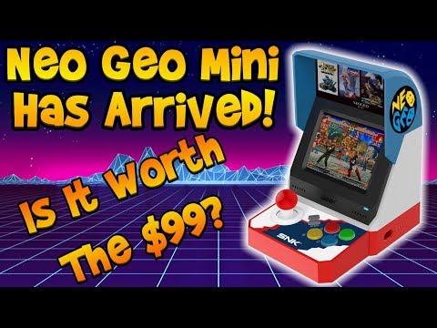 Видео: Neo Geo Mini уже здесь! Стоило ли оно того? Распаковка и обзор!