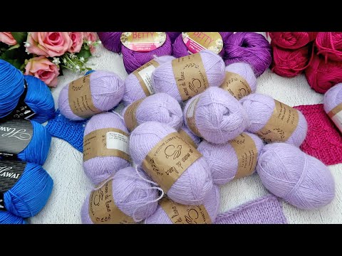 Видео: Обзор посылки с пряжей из интернет магазина Pryazha.su