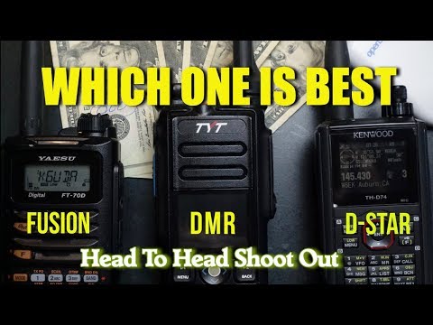 Видео: DMR DSTAR FUSION: сравнение — какой из них лучше? | Радио K6UDA