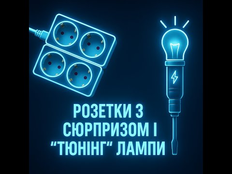 Видео: Розеточні блоки з аврори, і трохи про лампочку