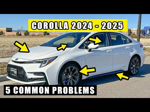Видео: 5 самых распространенных проблем Toyota Corolla 2024 и 2025 годов