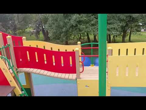 Видео: Обещанный паркур на площадке 