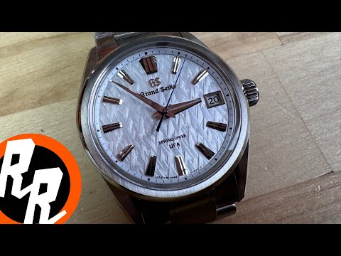 Видео: Grand Seiko UFA Spring Drive SLGB003 (Изысканные часы)