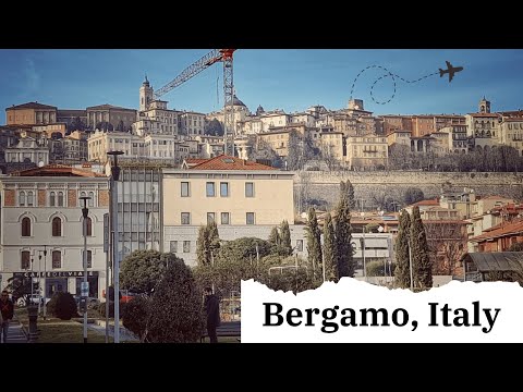 Видео: Няколко часа в Бергамо, Италия: Какво успях да видя?