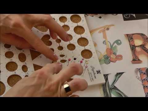 Видео: Линейка-шаблон для квиллинга