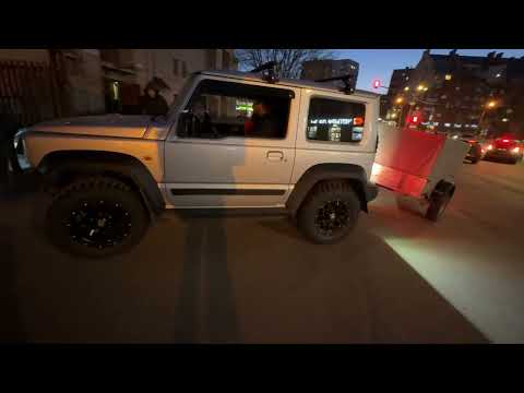 Видео: Тест Драйв Сузуки Джимми с Прицепом?