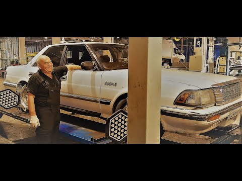 Видео: TOYOTA CROWN MS-137/GS-131 . Ремонт подвески.