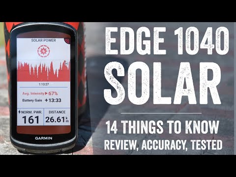 Видео: Подробный обзор Garmin Edge 1040 Solar: 14 новых функций, которые стоит знать!