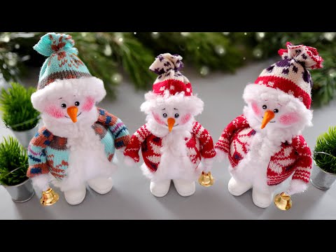 Видео: ⛄️ СНЕГОВИК В ШУБКЕ 💖 FUR COAT SNOWMAN ⛄️