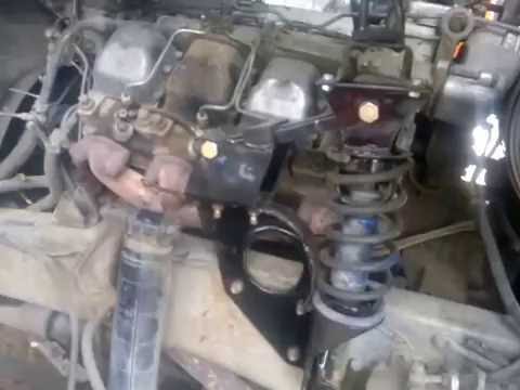 Видео: плаваюшая  подвеска кабины камаза 53212