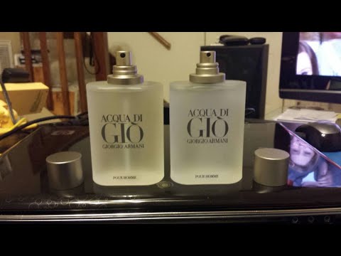 Видео: КАК ОТЛИЧИТЬ ПОДДЕЛКУ ДУХОВ / На примере Armani ACQUA DI GIO