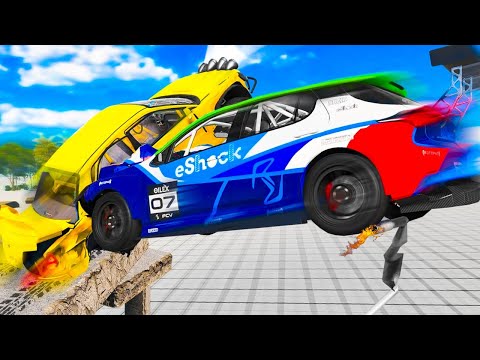 Видео: ПОГОНЯ С ТРЮКАМИ | Угарные погони в BeamNG.Drive