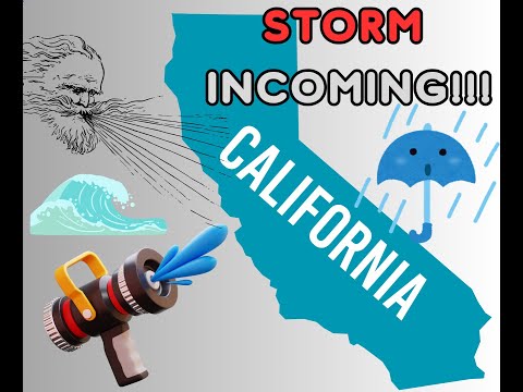 Видео: Погода в Калифорнии: приближается шторм!