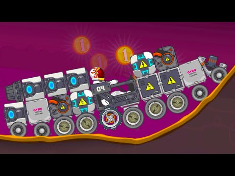 Видео: Машина Луноход RoverCraft #5 Планета pso318 - Прохождение на Машинки Кида