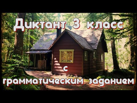 Видео: Диктант c грамматическим заданием! 3 класс #диктант3класс #диктант