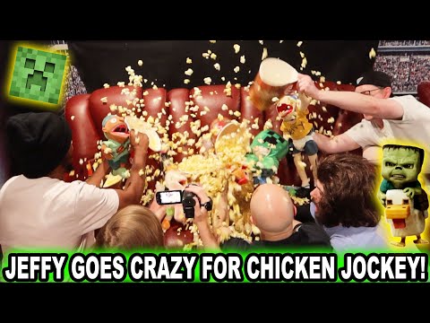 Видео: ДЖЕФФИ СХОДИТ С УМА ОТ ЧИКЕН-ЖОКЕЯ!
