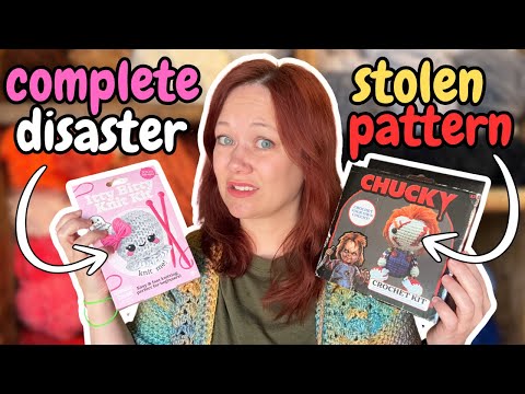 Видео: Я попробовала наборы для вязания крючком и спицами из пяти представленных ниже, чтобы вам не приш...