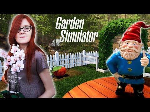 Видео: ГНОМИКИ В ДОМИКЕ/ Симулятор садоводства/ GARDEN SIMULATOR первый взгляд/Garden Simulator прохождение