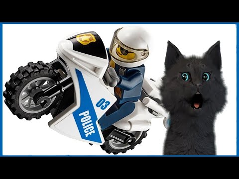 Видео: СУПЕР КОТ В ГТА ДЛЯ ДЕТЕЙ ЛЕГО СИТИ 🐱 Lego City Undercover 🐱 ЧЕЙЗ ТЕСТИРУЕТ МОТОЦИКЛ
