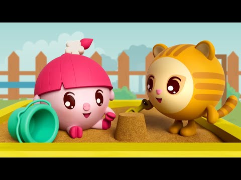 Видео: На детской площадке 🎠 — Малышарики — Лучшие серии — Сборник серий об играх и безопасности на улице