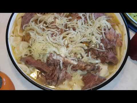 Видео: Настоящий Бешбармак! Проверенный временем рецепт!Бешбармак или Бесбармак.