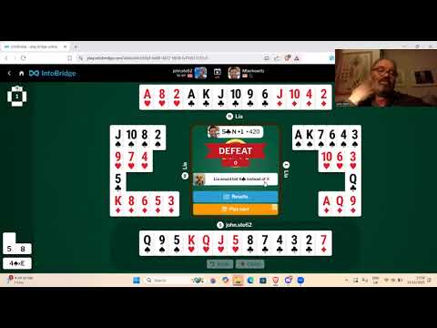 Видео: 5 рук против лучшего игрока в бридж Майкла Берковица — 13 ноября 2025 г.