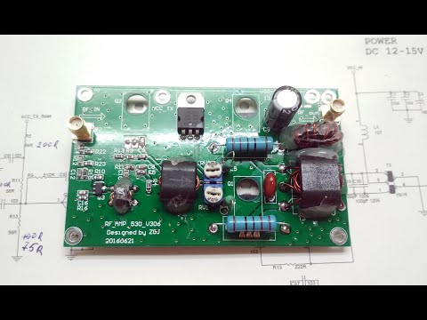 Видео: Усилитель 45 Ватт для трансивера Аматор КФ