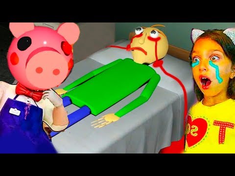 Видео: Мороженщик с ПИГГИ ОБИДЕЛИ Балди 😱 ice scream 4 четвертая часть vs piggy roblox от Валеришка