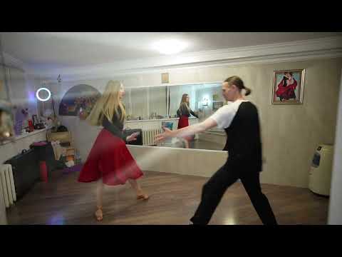 Видео: Салонное танго с Александрой