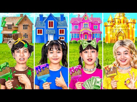 Видео: Бедная Vs Богатая Vs Гига Богатая Vs Обычных Девушек! Кто Победит В Конкурсе По Преображению Комнаты