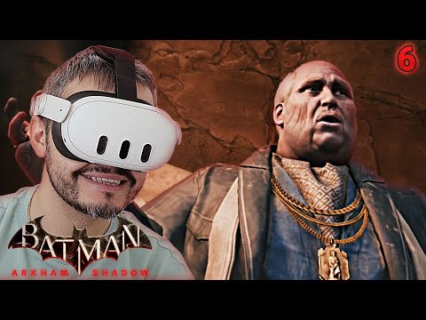 Видео: ПЕРВЫЙ БОСС ➤ Batman: Arkham Shadow VR #6