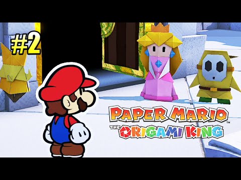 Видео: Paper Mario The Origami King #2 — Правитель Оригами {Switch} прохождение часть 2