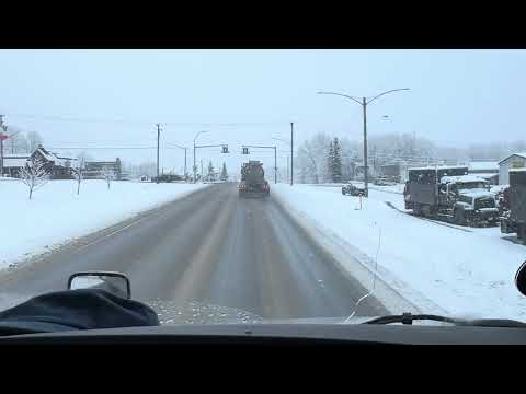 Видео: 144 Зима начинается. Дальнобой через Канаду