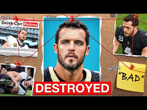 Видео: Трагическая карьера Дерека Карра....