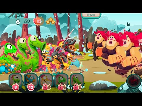 Видео: Дино баш 2! Новая локация!