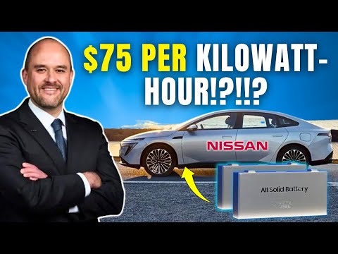 Видео: Nissan заявляет, что его новые твердотельные аккумуляторы будут почти такими же дешевыми, как LFP!