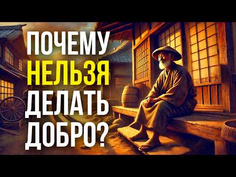 Видео: Как ДОБРЫЕ поступки приводят к НЕСЧАСТЬЮ. Мудрая японская притча