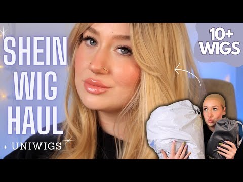 Видео: Примерка париков SHEIN | 10 париков до 14 долларов | FT. UNIWIGS