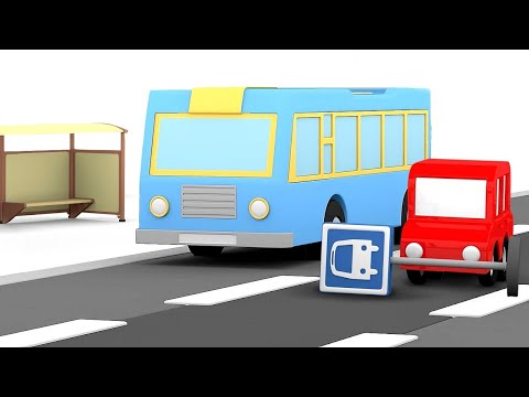 Видео: Мультики для детей: 4 машинки собирают автобус! Сборник мультфильмов для малышей