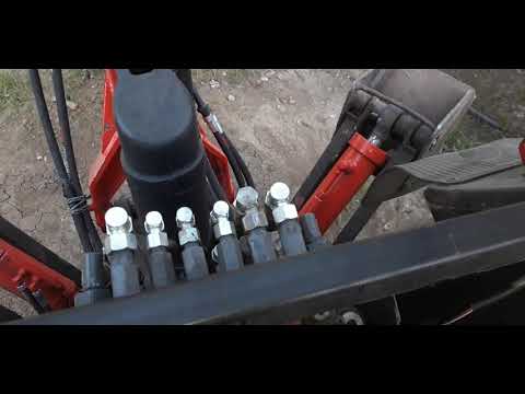 Видео: ЭО2621 и Болгарский распределитель удлинняю рычаги - поводки