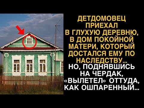 Видео: Дедтомовец приехал в дом покойной матери, а поднявшись на чердак,  вылетел  оттуда