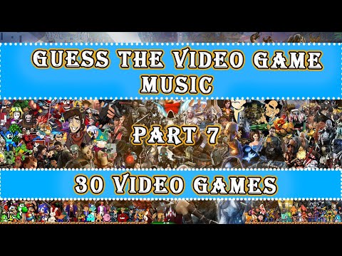 Видео: Video Game Music Theme Quiz | Угадай игру по музыке | Part 7