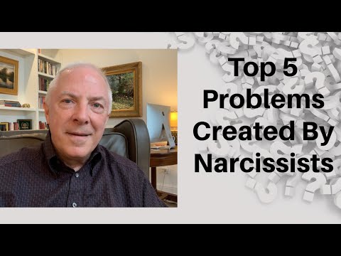Видео: Пять главных проблем, создаваемых нарциссами