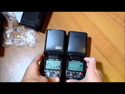 Видео: Посылка из Китая - вспышка Meike MK910 (аналог Nikon SB-910)