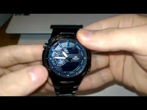 Видео: Обзор и настройка часов Casio Edifice EFA-131BK-1AVEF (Review)