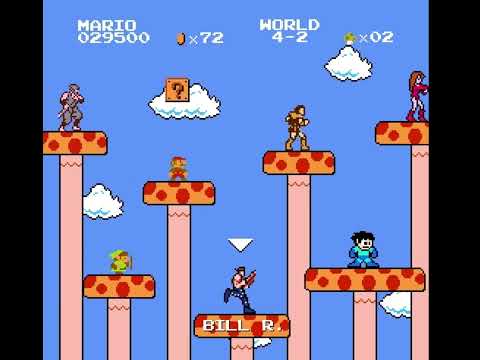 Видео: Super Mario Bros Crosover | Прохождение четвёртого мира