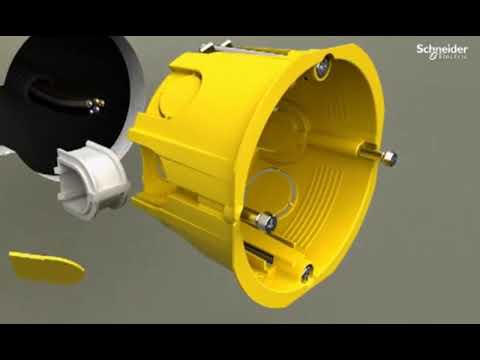 Видео: Как монтировать установочные коробки в гипсокартонную стену?